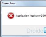 Ошибка Application Load Error P:0000065432 – что делать